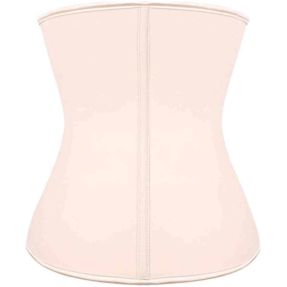 YIANNA Corset Waist Trainer 3XL Beige Underbust Abdominal Hourglass Body Shaper - Picture 2 of 7
